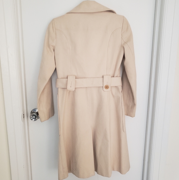 Club Monaco Moleskin Caron Trench Coat -size xs - Picture 14 of 16